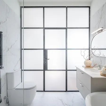 Sunny Garden Street In Vilnius